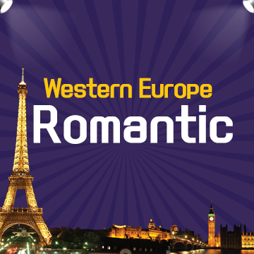 Romantic~ Western Europe 12Nights!