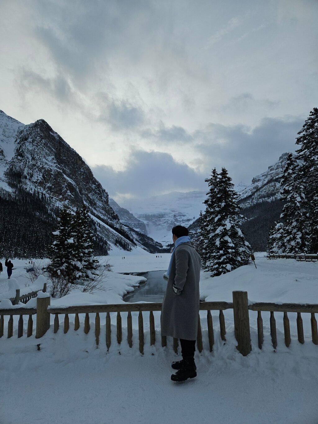 정말 만족스러운 시간, 겨울 록키 투어