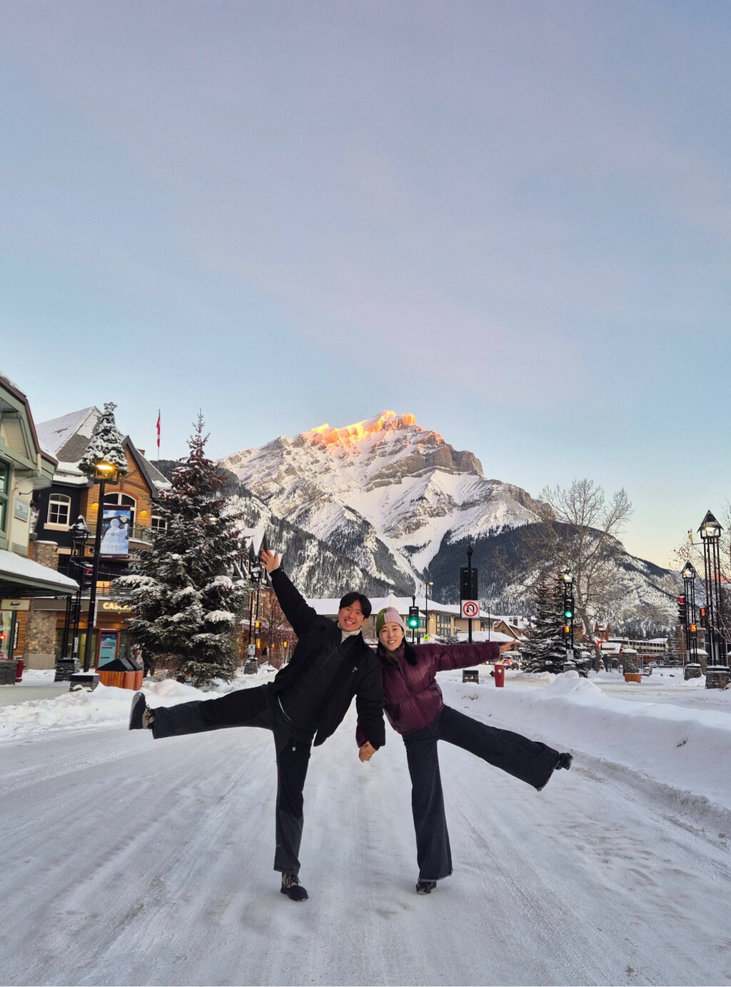 💍 신혼부부의 눈 내리는 로키산맥 3박 4일 여행 🌲