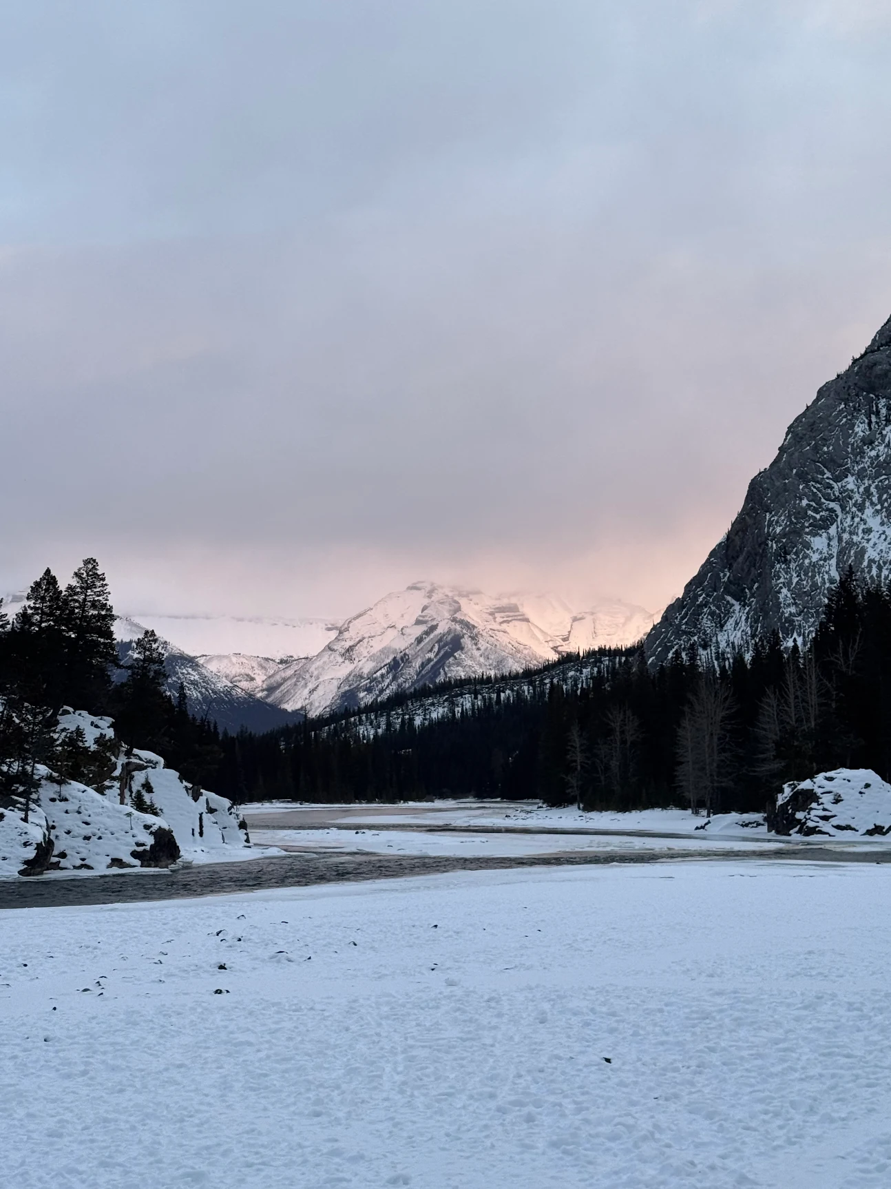볼거리가 많은 겨울록키