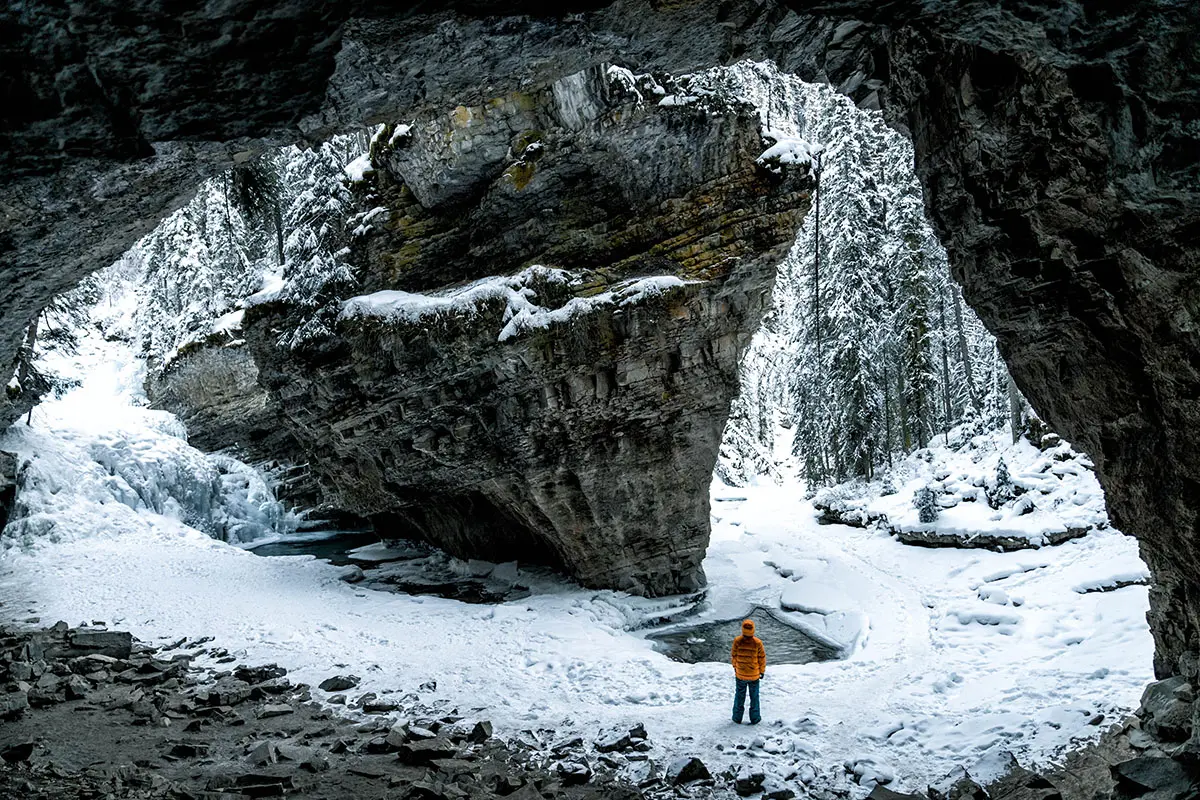 Johnston Canyon - winter