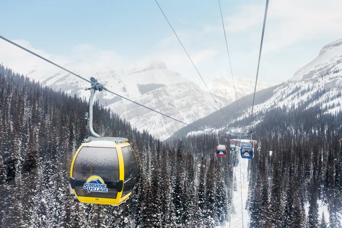 Banff Sunshine Village Gondola