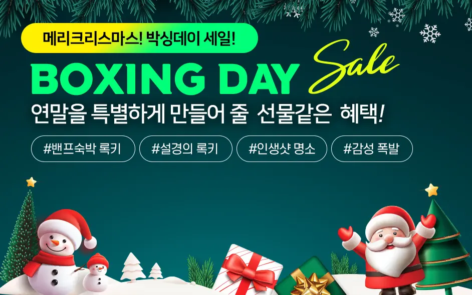 박싱데이 프로모션